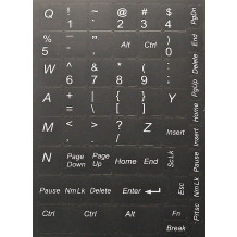 N8 Autocolante cheie - trusa mare - fundal gri - 12,5:10,5mm