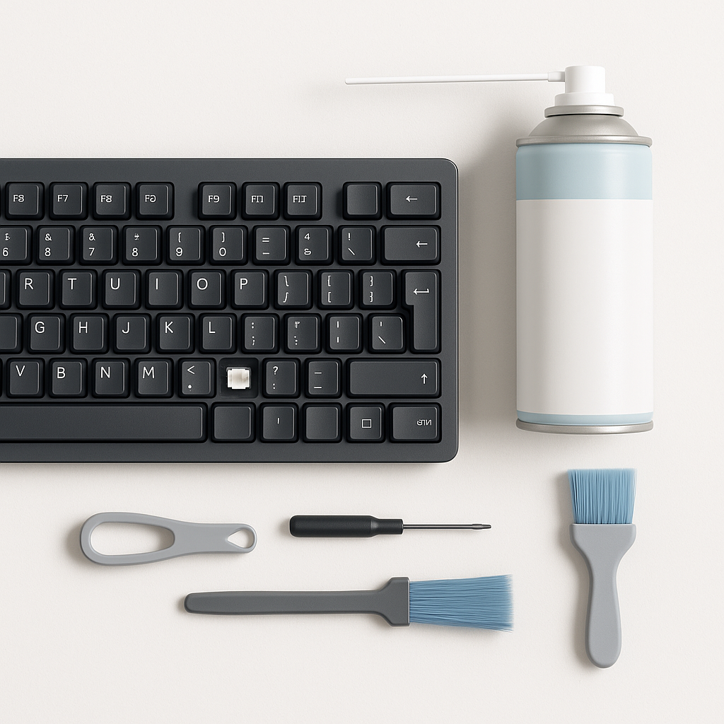 Învață cum să repari o tastă de tastatură în câțiva pași simpli