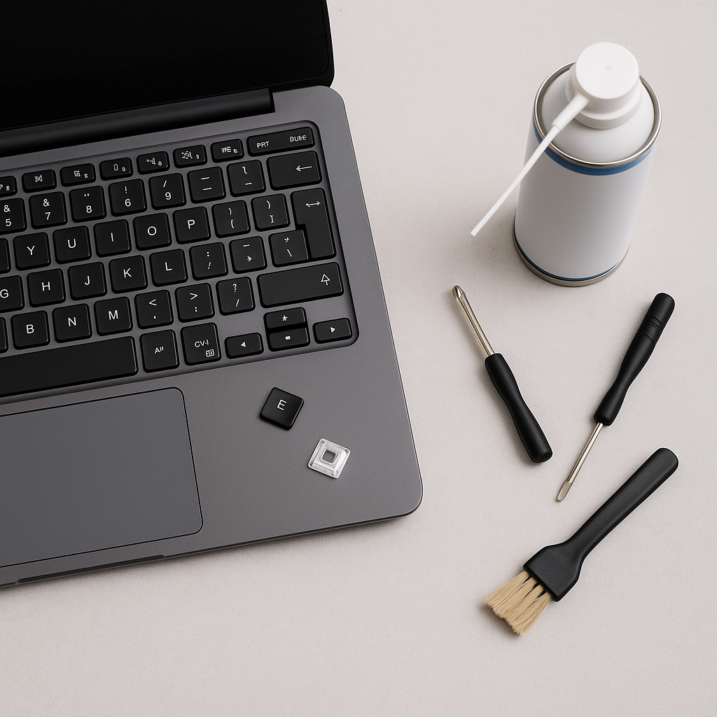 Depanarea tastelor nefuncționale ale tastaturii laptopului