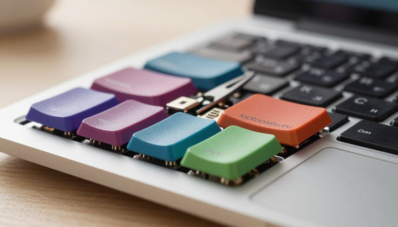 Structura tastei de laptop