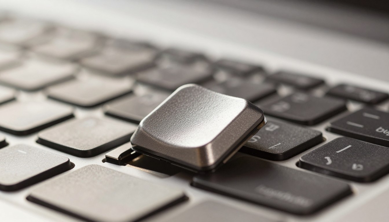 Structura tastei unui laptop